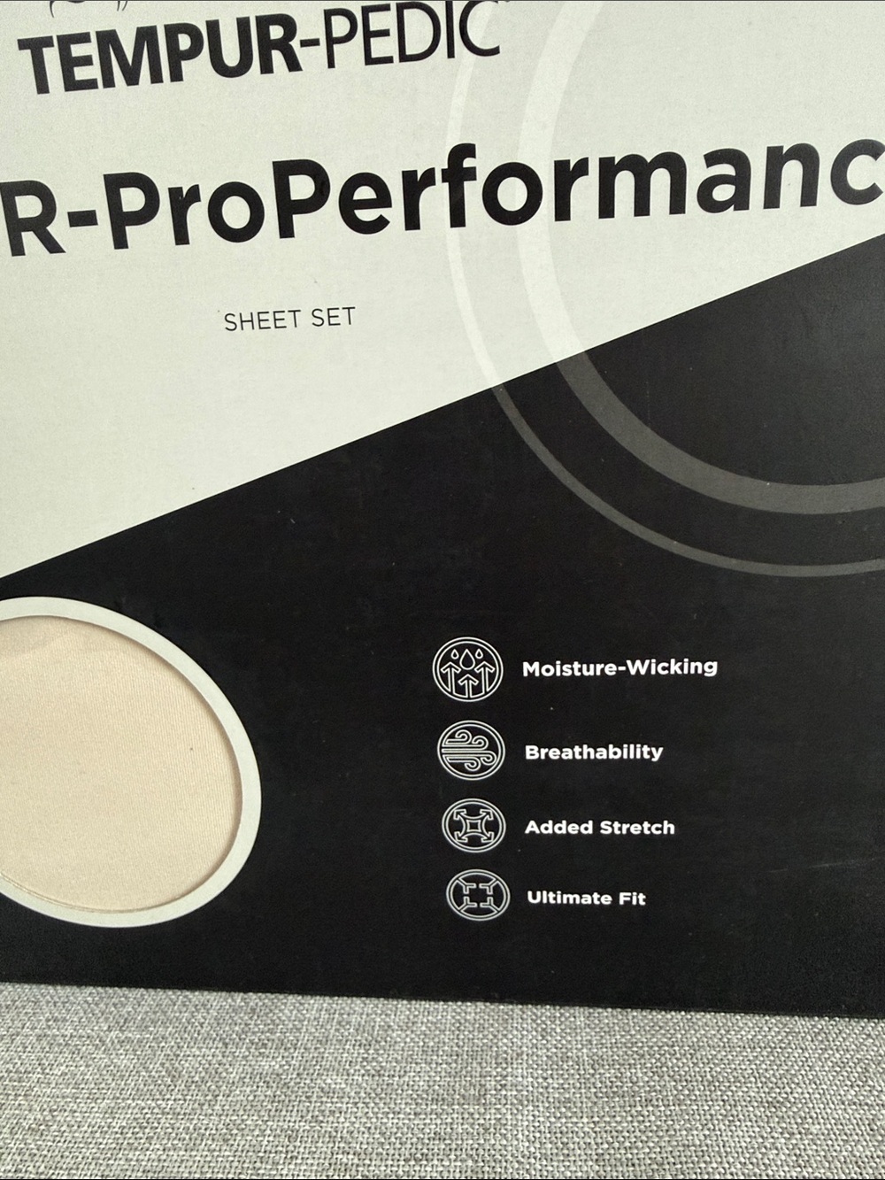 TEMPUR-ProPerformance Sheet Set in sandstone - Picture 5 of 5
